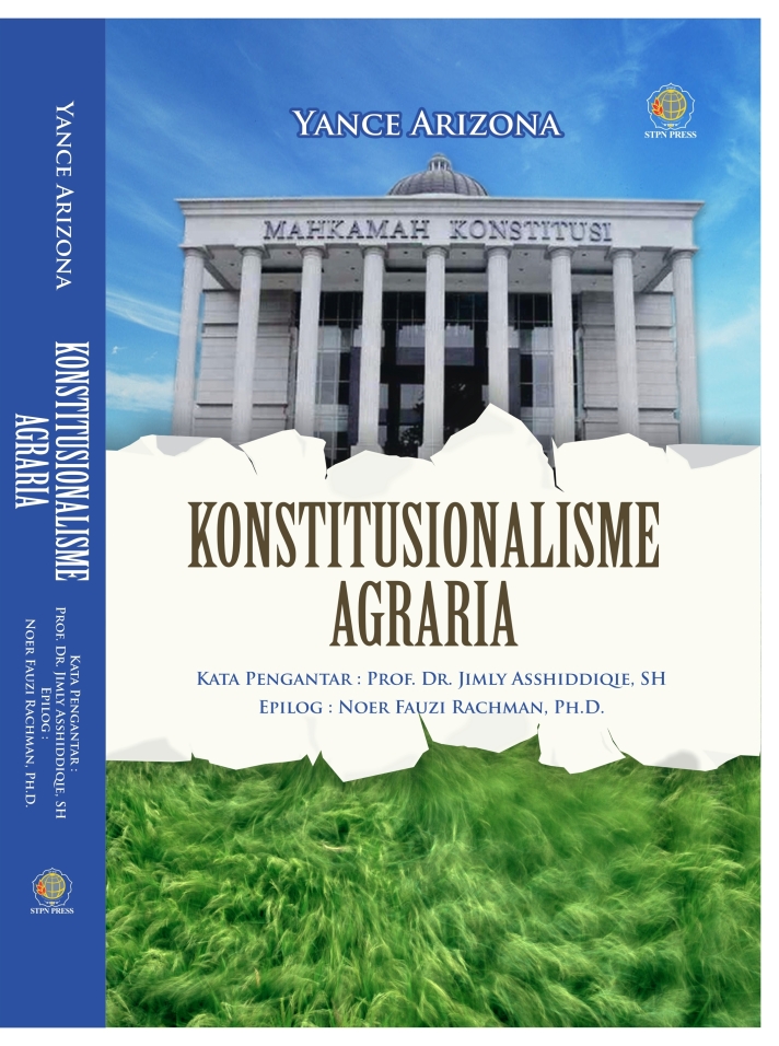 Cover Konstitusionalisme Agraria - Satu sisi